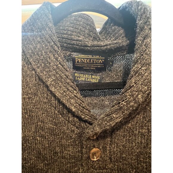Pendleton Washable Wool Cowl Neck Sweater - Size L‎ - Picture 2 of 3